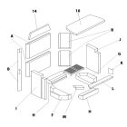HAAS + SOHN PRESTIGE/EXQUISIT vermikulit hátsó tégla (A) - utángyártott
