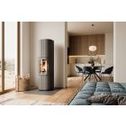 LEDA SANNA kandallókályha - fekete