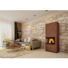 ROMOTOP SOLID L csempe kandallókályha - liliom