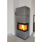 ROMOTOP SOLID R csempe kandallókályha - réz