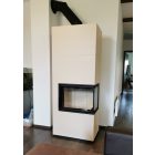 ROMOTOP SOLID R csempe kandallókályha - réz