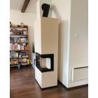 ROMOTOP SOLID R csempe kandallókályha - réz