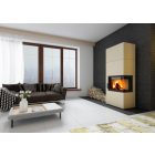 ROMOTOP SOLID R csempe kandallókályha - réz