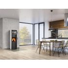 ROMOTOP LUGO N 01 BF csempe kandallókályha beépített sütővel többféle színben