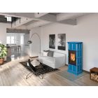 ROMOTOP GREMIO 1 csempe kandallókályha  - limezöld