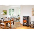 AUSTROFLAMM HEIDI BACK 2.0 kandallókályha beépített sütővel