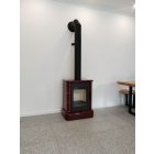 ROMOTOP SIENA N 01 csempe kandallókályha - bordó