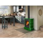 ROMOTOP SIENA N 01 csempe kandallókályha - zöld