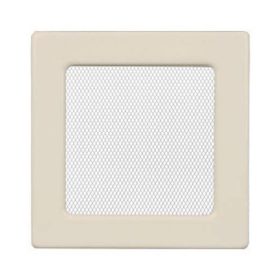 170 x 170 mm krém kandalló szellőzőrács