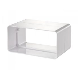 Műanyag négyszög 60 x 204 mm toldó idom