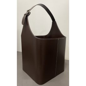   ML 160 barna rostbőr fatartó füllel - szépséghibás (kisebb horzsolásokkal)