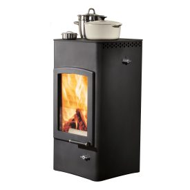 AUSTROFLAMM LUCY COOK kandallókályha főzőlappal