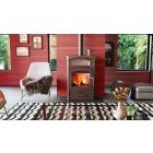 AUSTROFLAMM PALLAS BACK kandallókályha beépített sütővel és főzőlappal