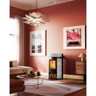 AUSTROFLAMM ELISE kandallókályha - "felhős" szürke márvány