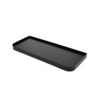 Parázsfogó tálca fekete minimál 60 cm