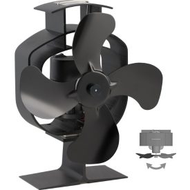 MLVENT2 termikus kályhaventilátor forgó funkcióval