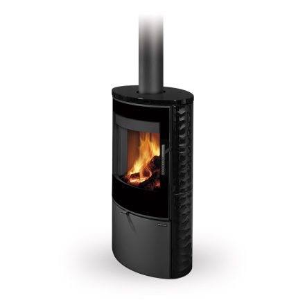 ROMOTOP SONE G 11 csempe kandallókályha - gyöngyházfehér