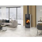 ROMOTOP SONE G H 11 csempe kandallókályha - fényes fehér