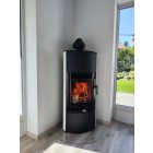 ROMOTOP SONE G H 11 csempe kandallókályha - gyöngyházfehér