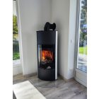 ROMOTOP SONE G H 11 csempe kandallókályha - gyöngyházfehér