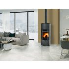 ROMOTOP SONE G H 11 csempe kandallókályha - gyöngyházfehér