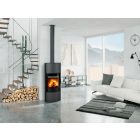 ROMOTOP SONE G H 10 csempe kandallókályha - gyöngyházfehér