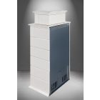 ROMOTOP BARACCA 10 H csempe kandallókályha többféle színben