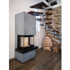 ROMOTOP CARA CS 02 zsírkő kandallókályha