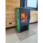 ROMOTOP SIENA N 02 csempe kandallókályha - zöld