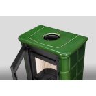 ROMOTOP SIENA N 02 csempe kandallókályha - zöld