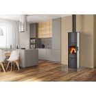 ROMOTOP LUGO N 01 AKUM csempe kandallókályha - pezsgőszín