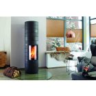 LEDA COLONA kandallókályha - fekete