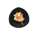 LEDA TRIGON kerti tűzrakó tál, teraszfűtés