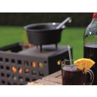 Főző- és grillezőlap LEDA kültéri kandallóboxhoz