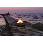 Szélfogó gyűrű LEDA TRIGON kerti tűzrakó tálhoz