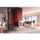 BRUNNER DF 33 forgatható kandalló tűztér