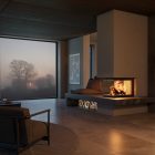 BRUNNER BKH 5.0 - PANORAMA Kamin 45/65/45/65 ST kandalló tűztér