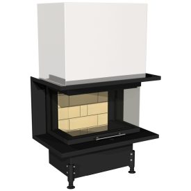 KOBOK EKO 2R90 67 VD 695/400,450-S/450 kandalló tűztér