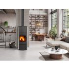 ROMOTOP EVORA H 10 csempe kandallókályha - joghurt