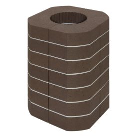   MAMMOTH gyűrűs hőtároló szett (7 sor) SOLID kandallókályhához