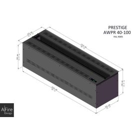 AFIRE PRESTIGE 100 CM VÍZPÁRA KANDALLÓBETÉT