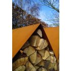 RB 73 BRUGES 3 HOUSES FATÁROLÓ - Corten acél