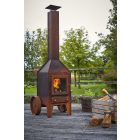 RB 73 BIJUGA KÜLTÉRI KANDALLÓ - Corten acél