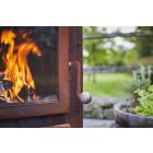 RB 73 BIJUGA KÜLTÉRI KANDALLÓ - Corten acél