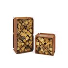 RB 73 BLOX FATÁROLÓ - Corten acél