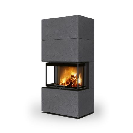 ROMOTOP CARA C N 62 Thermaline beton kandallókályha - sötétszürke