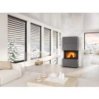 ROMOTOP CARA C N 62 Thermaline beton kandallókályha - sötétszürke