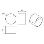 DARCO AERO 3 fali fatartó