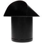 Ø 100 mm fekete külső levegő esővédő sapka rovarvédő fém hálóval