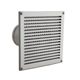   Ø 125 mm-es rozsdamentes külső levegő esővédő sapka rovarvédő fém hálóval